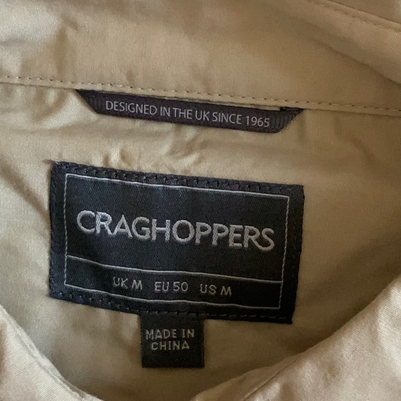 Craghoppers KIWI SHORT SLEEVE SHIRT - Oatmeal - Picture 10 of 16